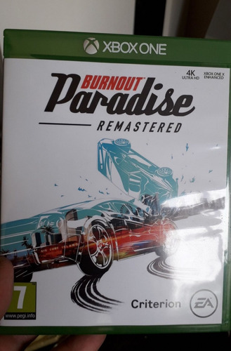 Burnout Paradise Remastered Xbox One. Rápida Entrega