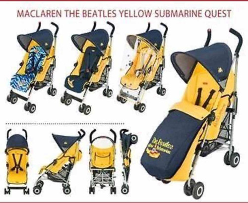 Coche Maclaren Quest Beatles Yellow Submarine Edición