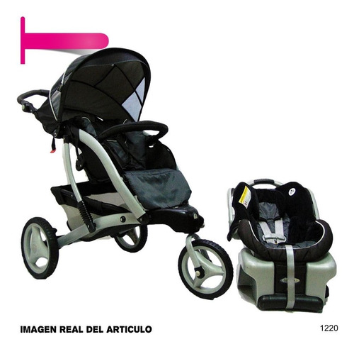 Coche Tres 3 Ruedas Graco Trekko Con Portabebe Base