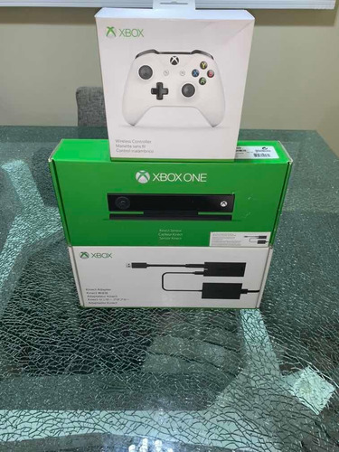 Control, Kinect Y Adaptador Para Xbox One Nuevo Sellados