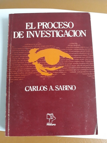 El Proceso De Investigación.carlos A Sabino