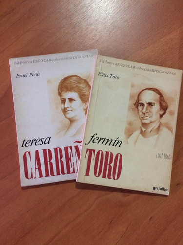 Folletos Teresa Carreño Y Fermin Toro