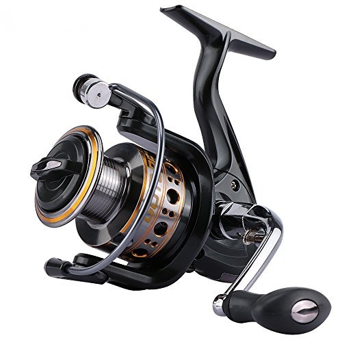 Goture Carrete Pesca Ultraligero Bobina Metalica Para