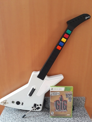 Guitarra Xbox 360 + Juego Original Nuevo Sellado