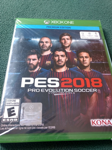 Juego Futbol Pes Pro Evolution Soccer , Para Xbox One