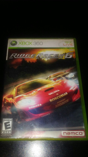 Juego Ridge Racer 6 Xbox 360 Original