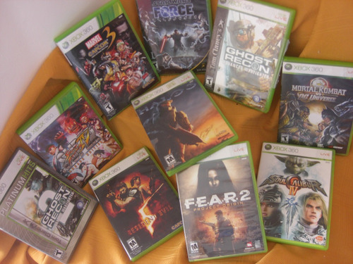 Juegos Originales 100% Xbox 360 Unico Dueño