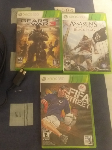 Juegos Xbox 360 Original Fifa Street Y Gear Of War 3