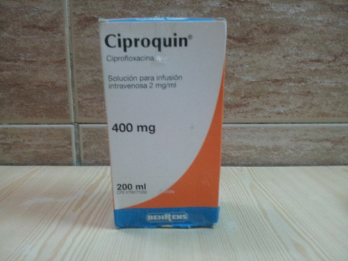 Libro Ciproquin De 400mg Solución