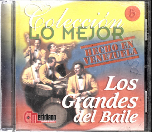 Los Grandes Del Baile Cd Original Usado Qq1.