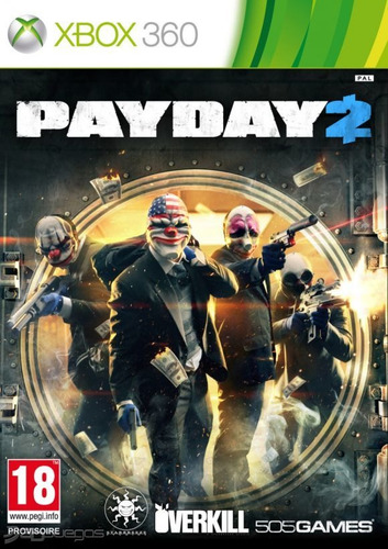 Payday 2 Xbox 360 Digital Original