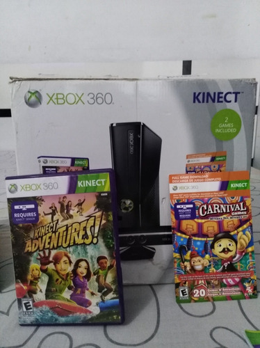 Xbox 360 Kinect 250 Gb Como Nuevo