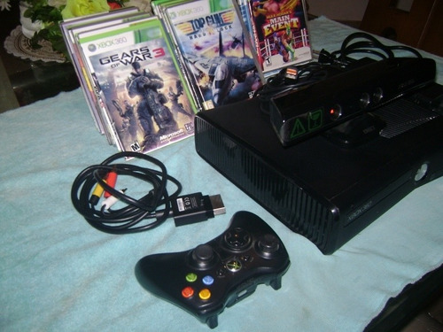 Xbox 360 Live Con Kinect Y Juegos