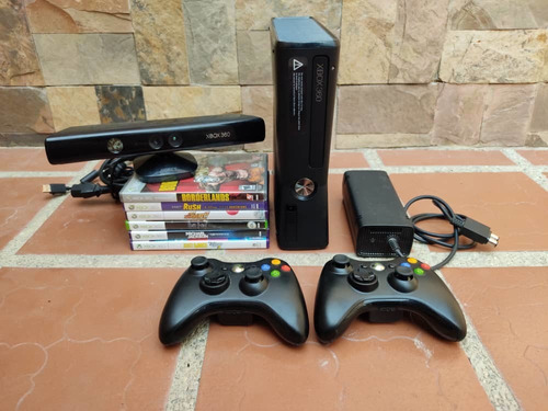 Xbox 360 Negro Con Kinect
