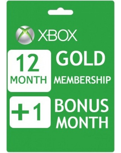 Xbox Live Gold 12 Meses Region U.s