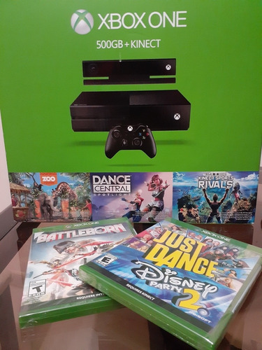 Xbox One Con Kinect + 5 Juegos
