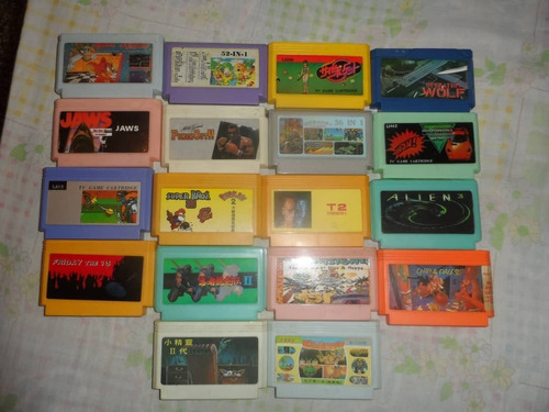 Cassettes Nintendo Asiatico Nes 8 Bits