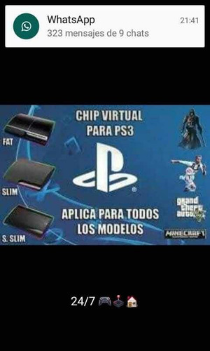 Chip Virtual Más Juegos Playstation 3