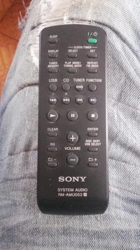 Control Para Equipo De Sonido Sony