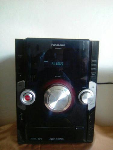 Equipo De Sonido Panasonic Modelo Sa-akx10 Perfecto Estado