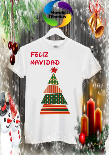 Franelas 100% Algodon Estampado/sublimado Navidad