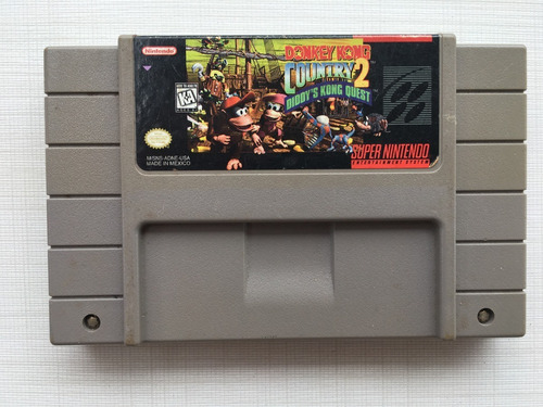 Juego De Super Nintendo Donkey Kong Country 2: Diddy's Kong