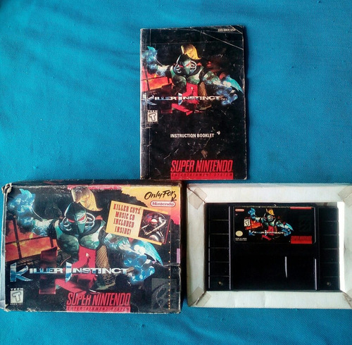 Juego De Super Nintendo Killer Instinst Original