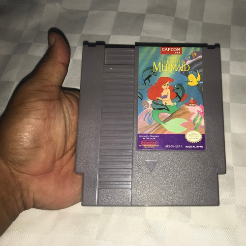 Juego Nintendo Americano Nes La Sirenita