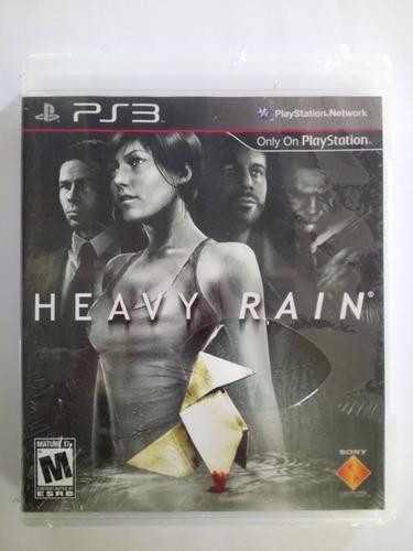 Juego Nuevo Original Playstation 3 Heavy Rain Y Mas