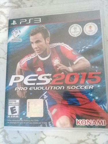 Juego Pes 2015 Para Ps3 Físico