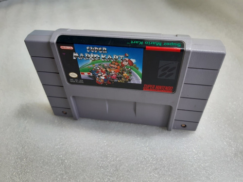 Juego Super Nintendo - Mario Kart