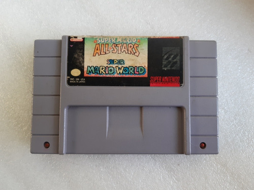 Juego Super Nintendo - Super Mario All Star + Mario World