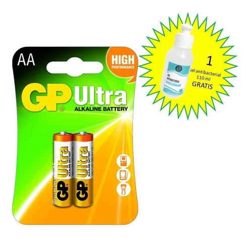 Pilas Aa Gp Ultra Alcalina 1.5v Blister De 2 Caja De 10