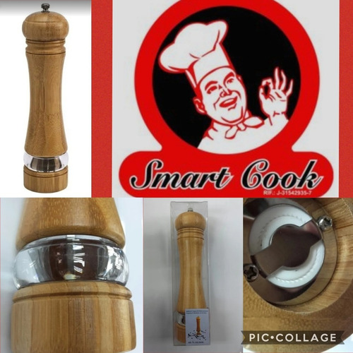 Pimentero Madera Ceramica Smart Cook 22cm
