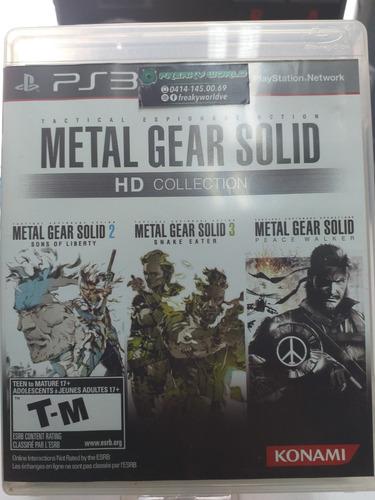 Ps3 Metal Metal Gear Solid Trilogy Somos Tienda Física