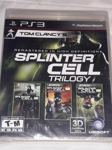 Ps3 Splinter Cell Trilogy Nuevo Sellado Original Ps3