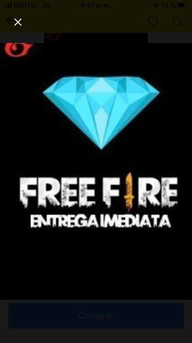 Recarga Diamantes Free Fire Entrega Inmediata