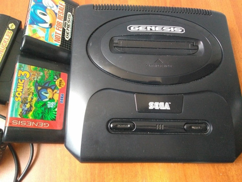 Sega Génesis Original 1 Control, 3 Juego, Sin Adaptador
