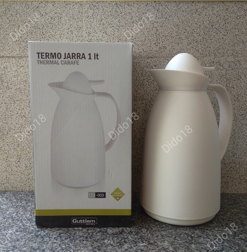 Termo Jarra Cafe 1 Litro 12 Horas Frio O Caliente Guttlem