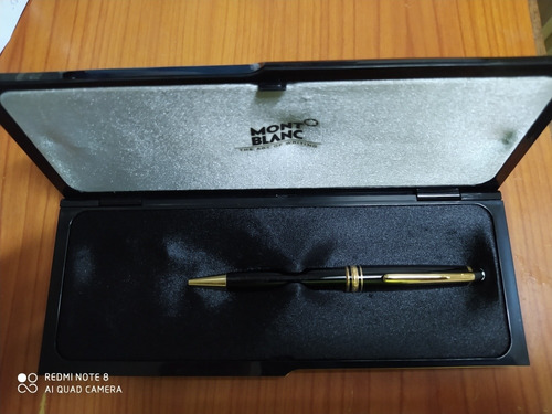 Bolígrafo Mont Blanc Meisterstuck En Su Caja Original