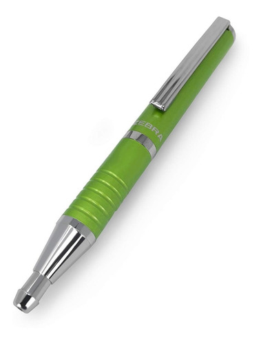 Bolígrafo Zebra Retractil Extensible Verde Oliva Slide Pen