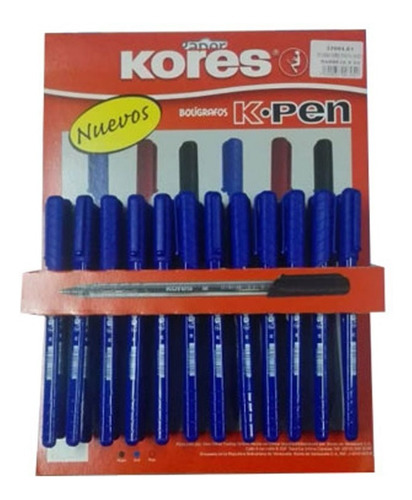 Bolígrafos Kores K.pen / 1 Paquete De 24 Unidades