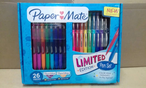 Boligrafos De Colores Paper Mate
