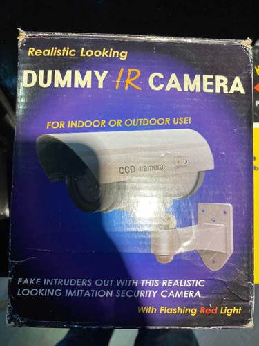 Camara Video Seguridad Tipo Dummy / No Real