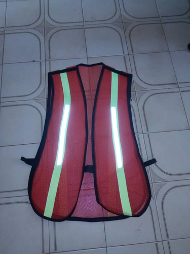 Chaleco De Seguridad Vial Reflectivo Talla Unica Vial Y Obra