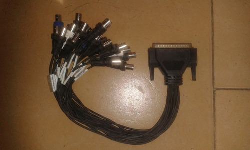 Conector Pulpo Db25 A Bnc De 16 Canales