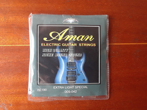 Cuerdas Aman Para Guitarra Eléctrica 009
