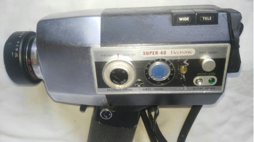 Filmadora Super 8 Yashica S 40 Vintage Perfecta Domicilio
