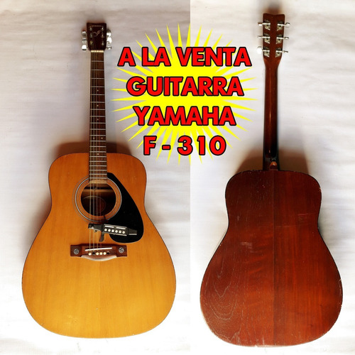 Guitarra Electro Acústica Yamaha F310 Usada En Buen Estado