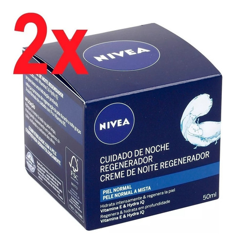 Nivea Crema Facial De Noche 50ml Precio 2 Unidades